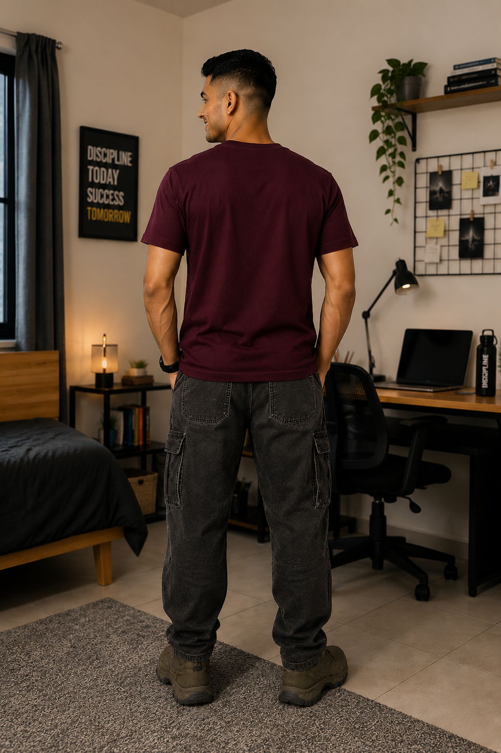 Mother’s Crocodile Graphic T-Shirt | Premium Casual Streetwear — Maroon 2