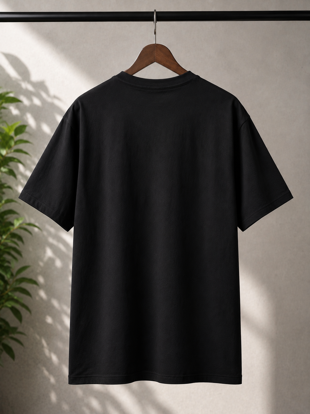 "Akatsuki Red Cloud" Anime Graphic Oversized T-Shirt — Black 6