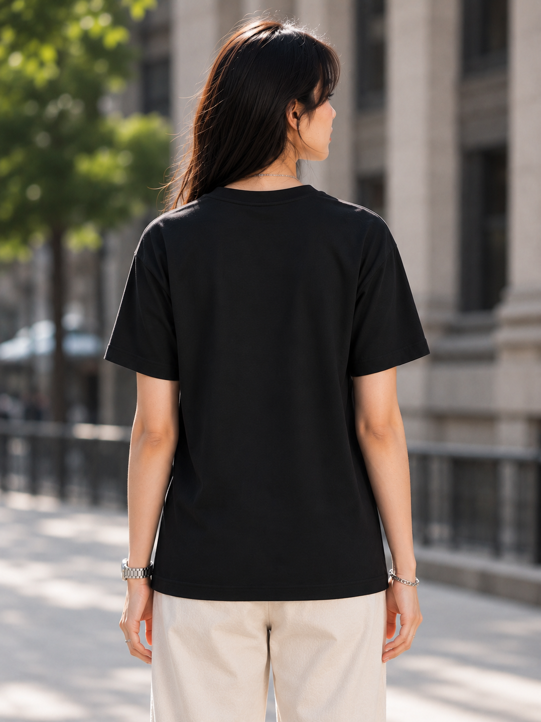 "Akatsuki Red Cloud" Anime Graphic Oversized T-Shirt — Black 4