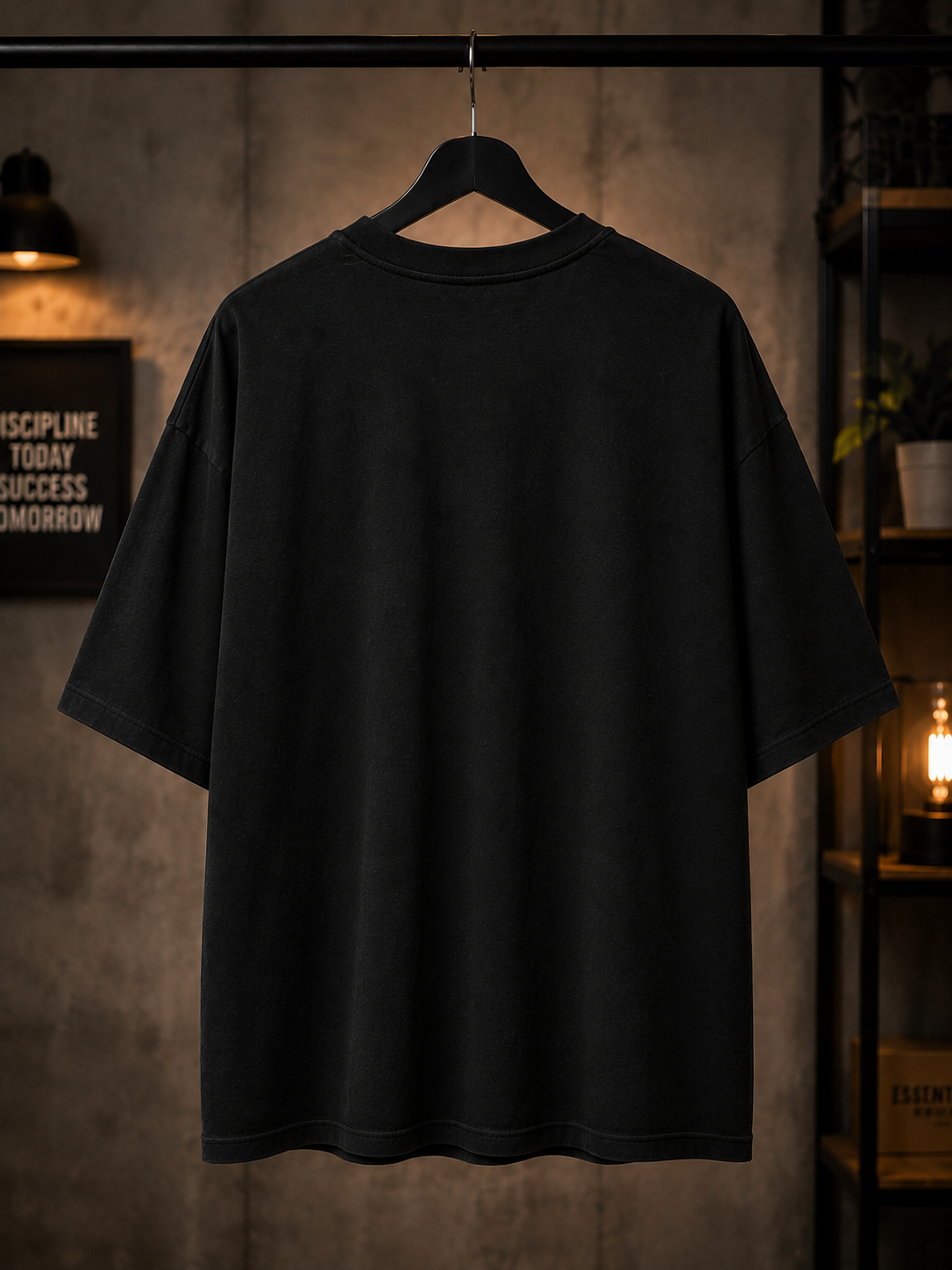 "GOAT: Greatest Of All Time" Graphic Oversized T-Shirt — Black 4