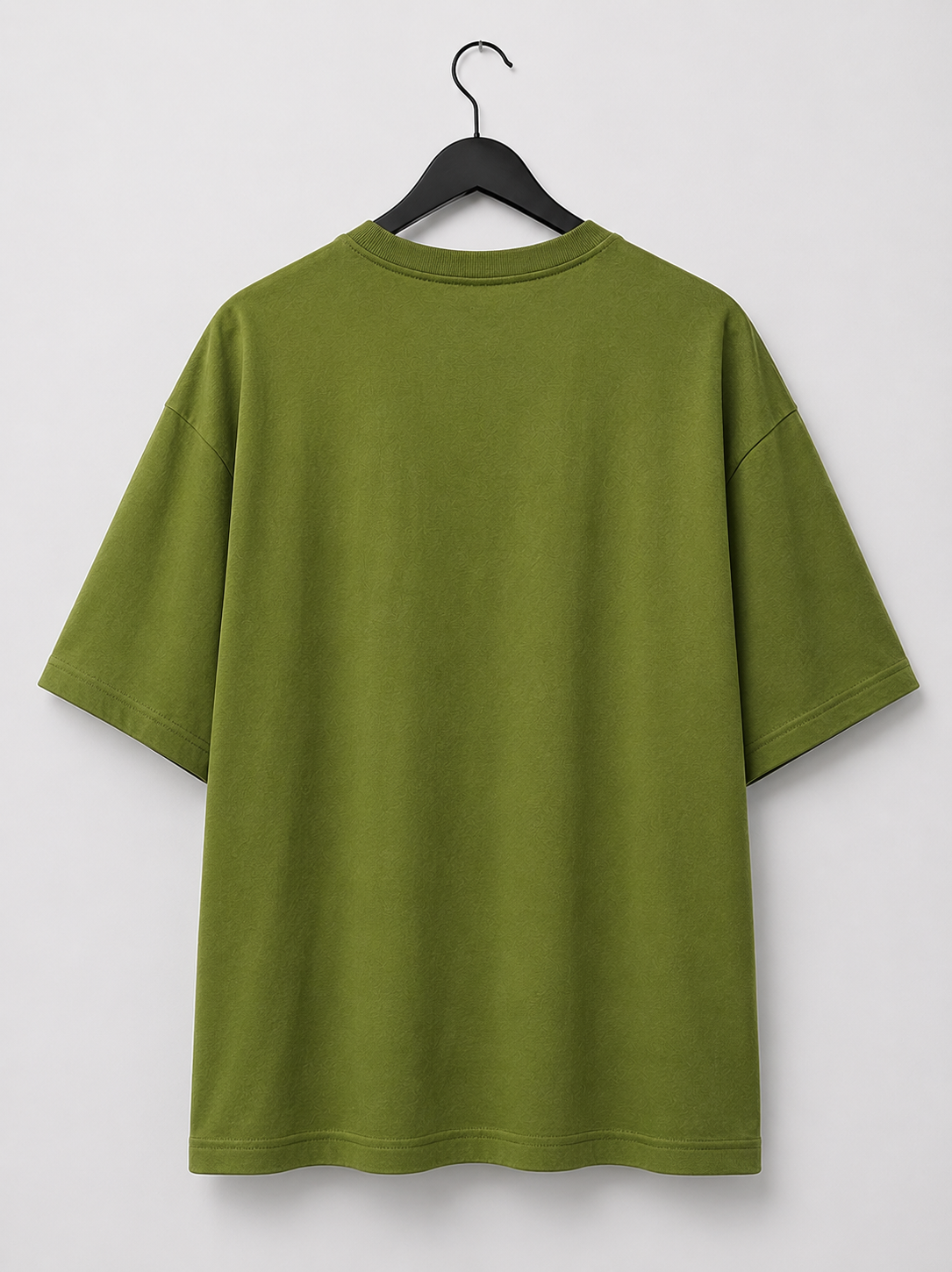 "SAMURAI DRAGON" Mighty Dragon Graphic Oversized T-Shirt  — Avocado Green 6