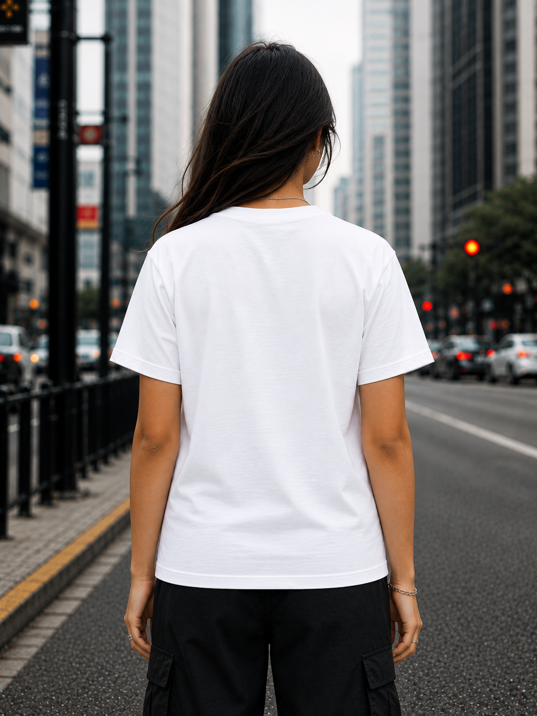 “I DON’T FEAR THE STING, I WAS BORN WITH IT.” Scorpion Graphic Regular T-Shirt — White 2