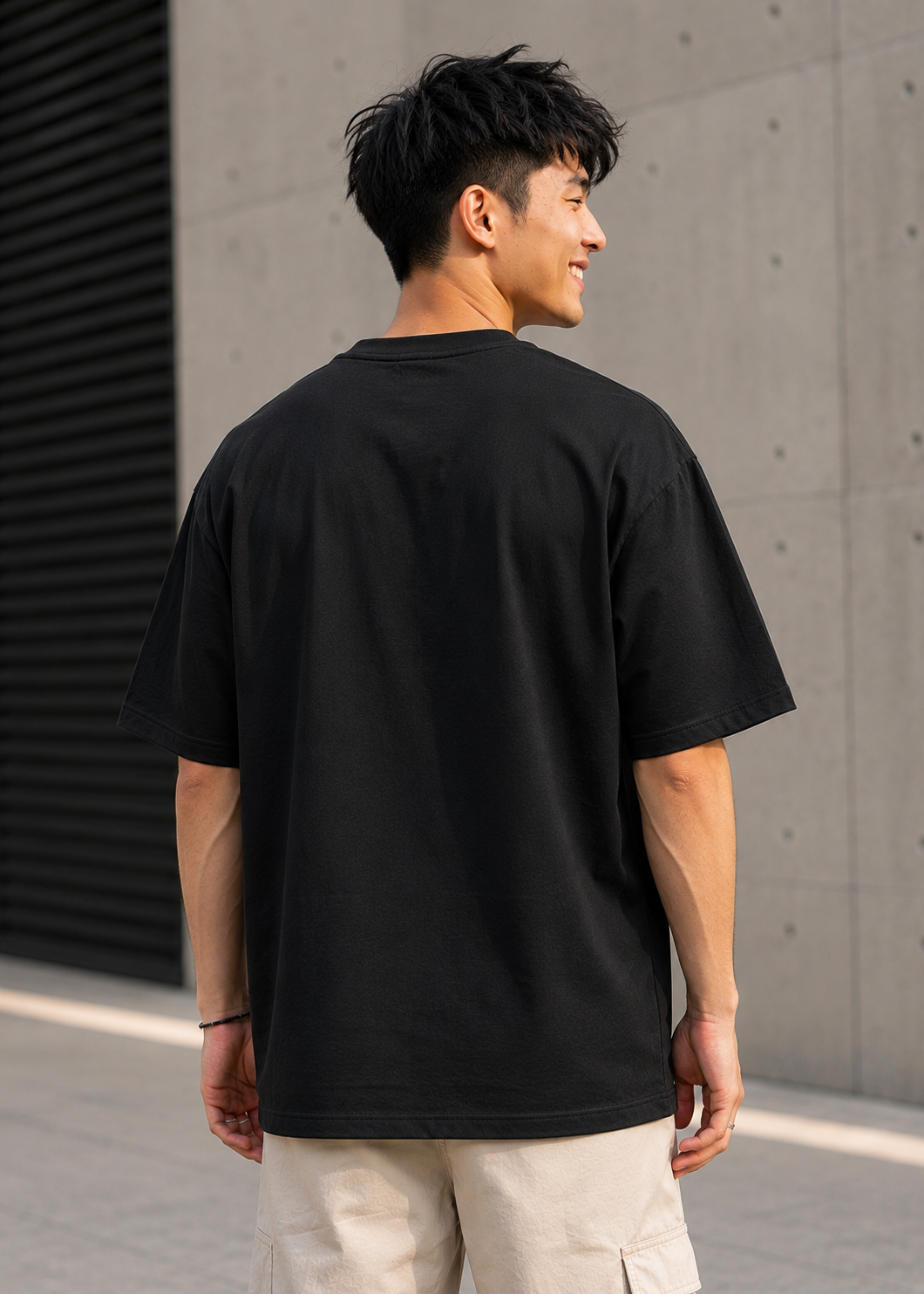 "My Bro is Gay" Funny Quote Oversized T-Shirt — Black 2