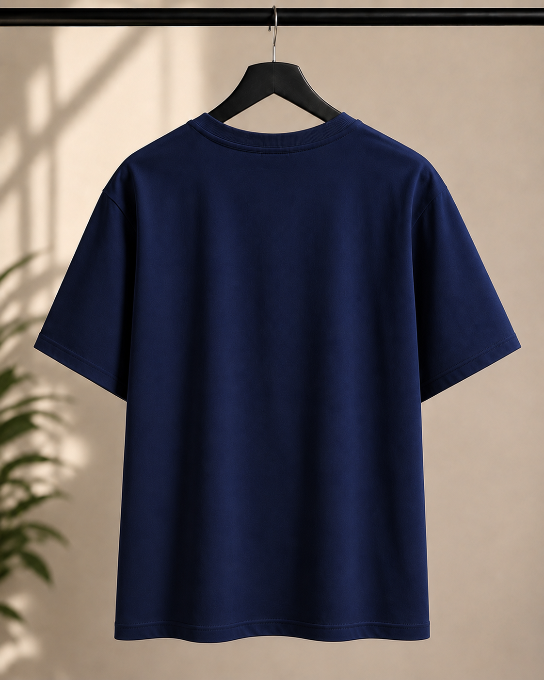 "Luffy Straw Hat" Anime Graphic Regular Fit T-Shirt — Navy Blue 6