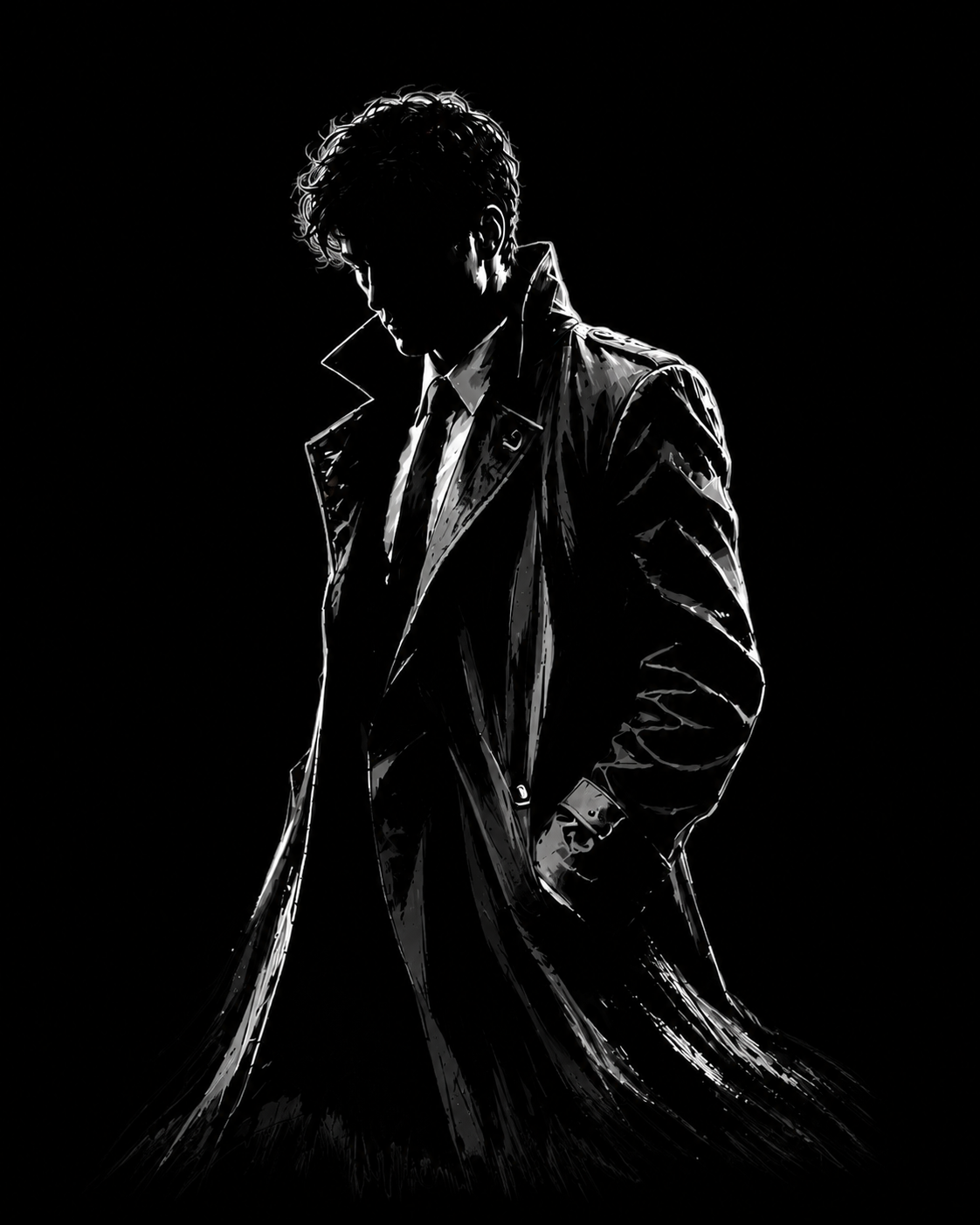 Shadow Walker Artwork – Noir Edition — Black 6