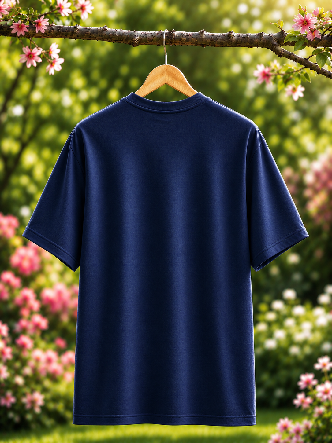 Anime Inspired Graphic T-Shirt — Navy Blue 6
