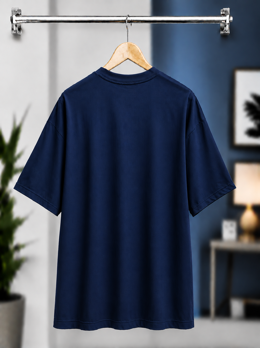 Skelton Graphic T-Shirt regular fit for man and woman  — Navy Blue 5
