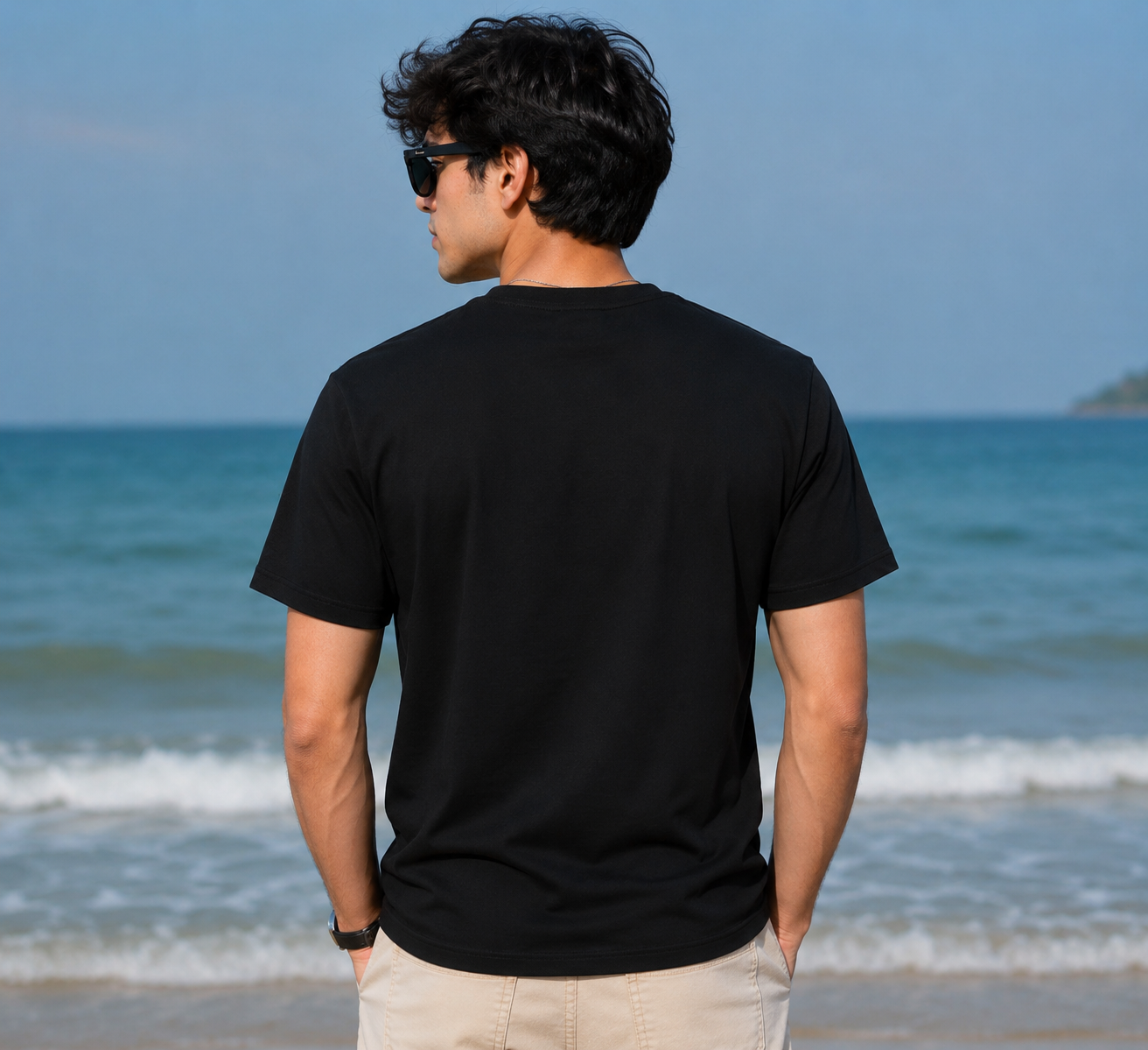 They Can Kill a Man, Not an Idea – Bhagat Singh patriotic T-Shirt — Black 2