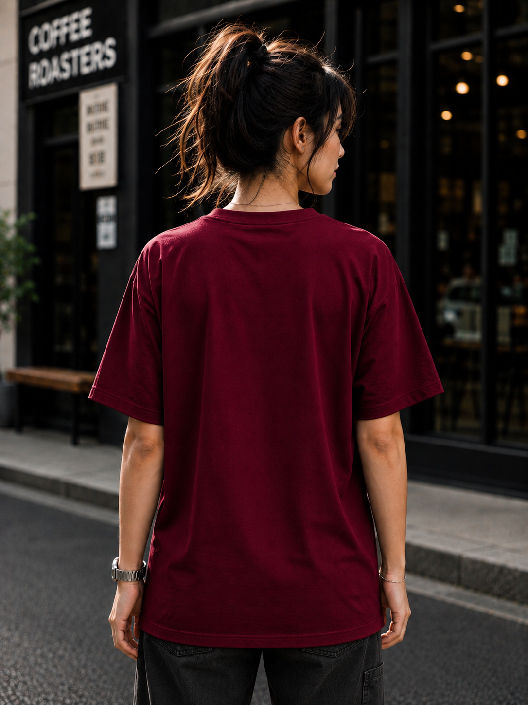 "How High I Can Go" Beer Graphic Regular Fit T-Shirt — Maroon 4