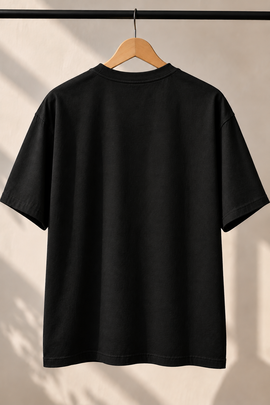 One Piece Straw Hat Jolly Roger "If I Give Up Now" Oversized T-Shirt — Black 2